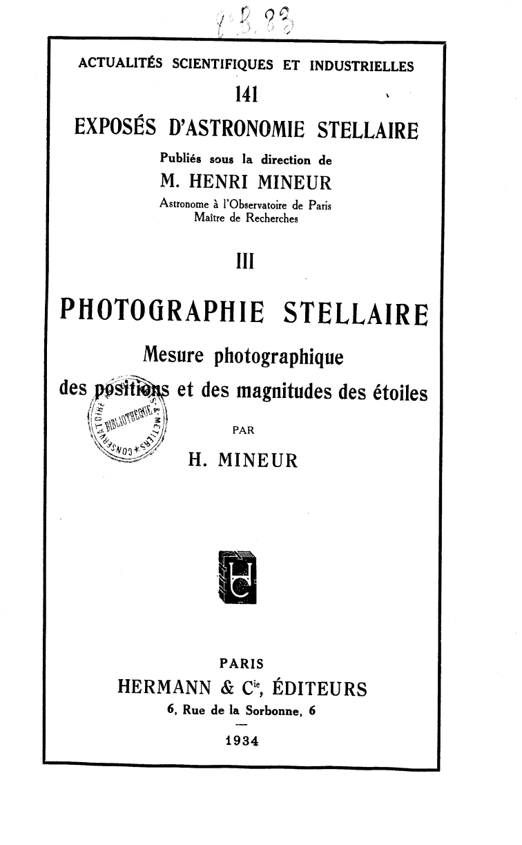 Page de titre du 8B83.141