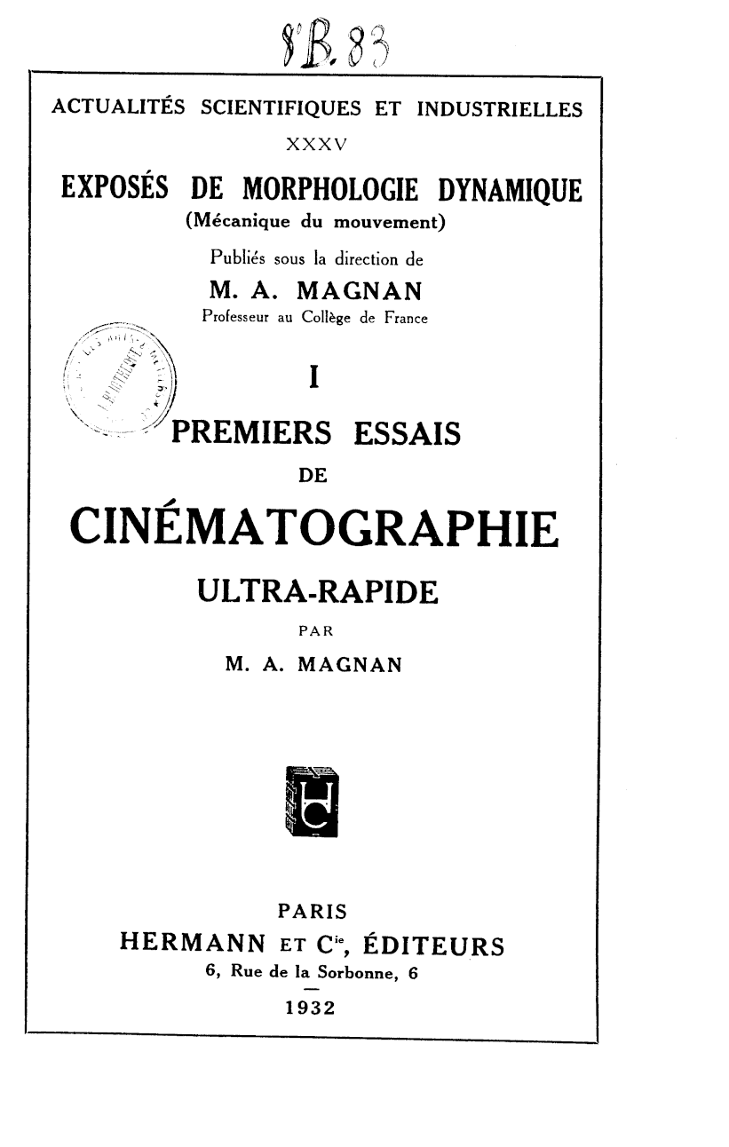 Page de titre du 8B83.35