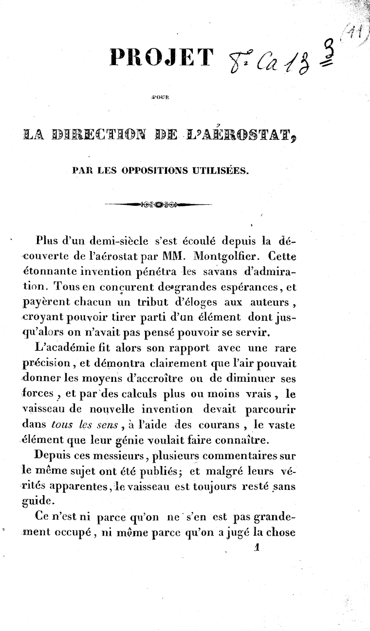Page de titre du 8CA13.3.11