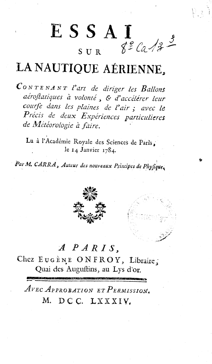 Page de titre du 8CA13.3.3