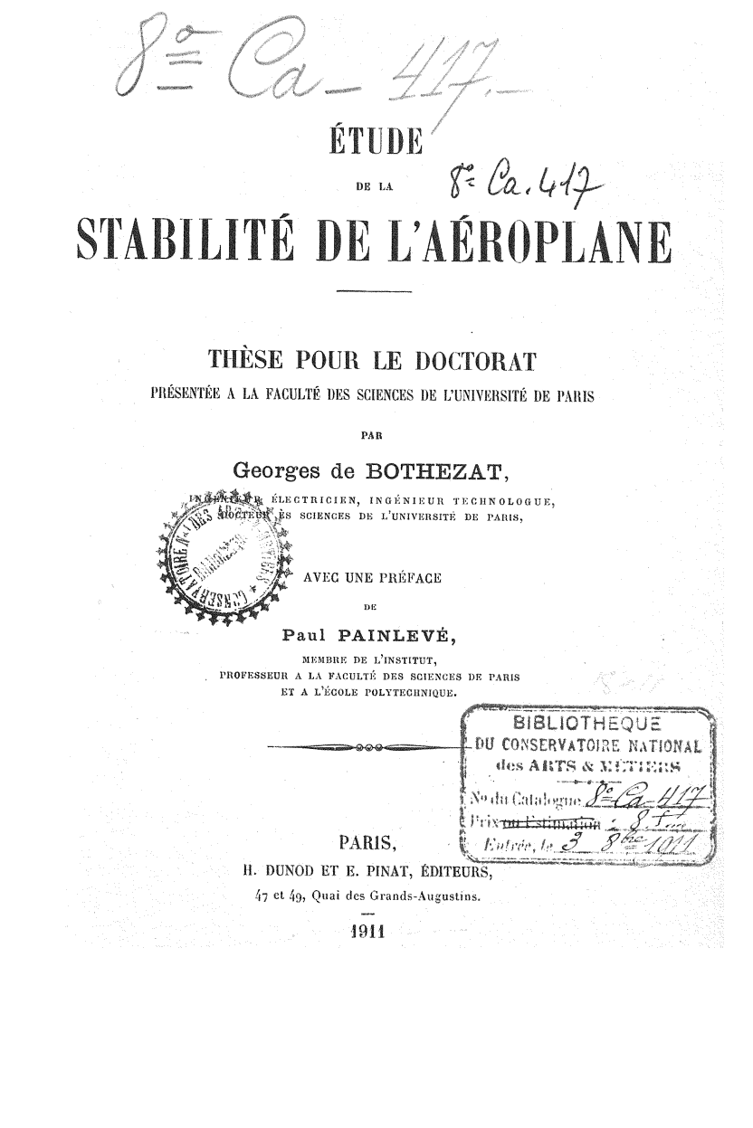 Page de titre du 8CA417