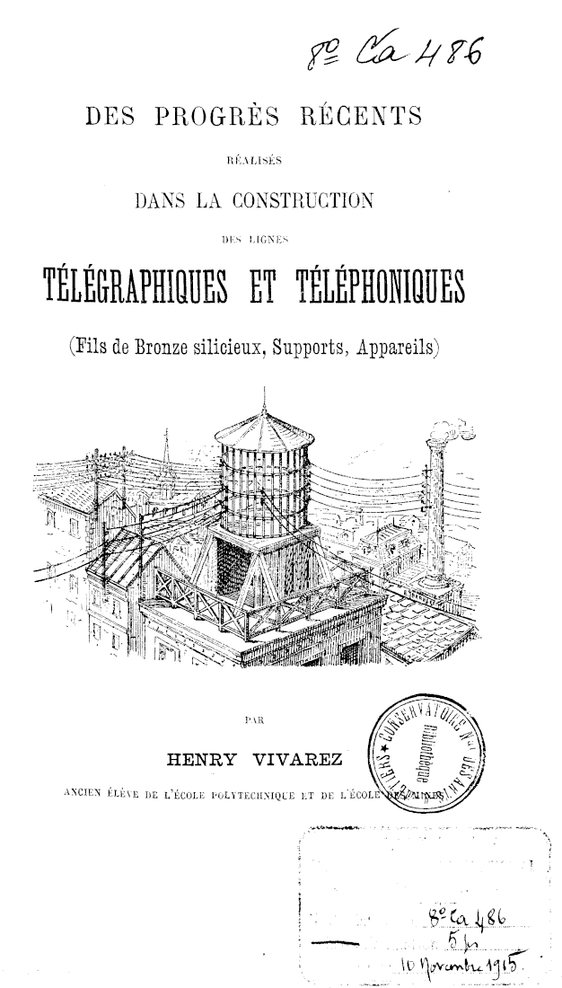 Page de titre du 8CA486