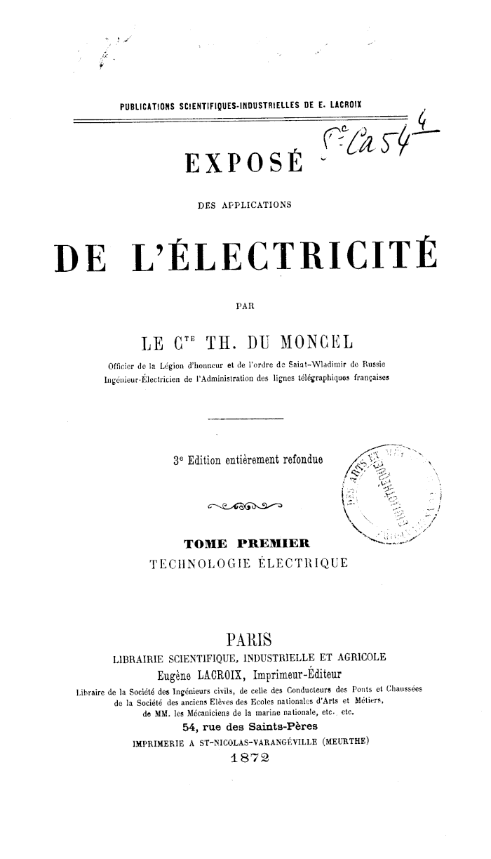 Page de titre du 8CA54.4.1