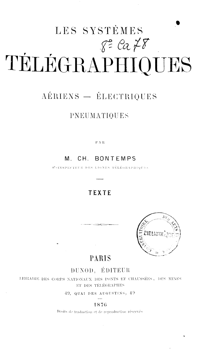 Page de titre du 8CA78.1