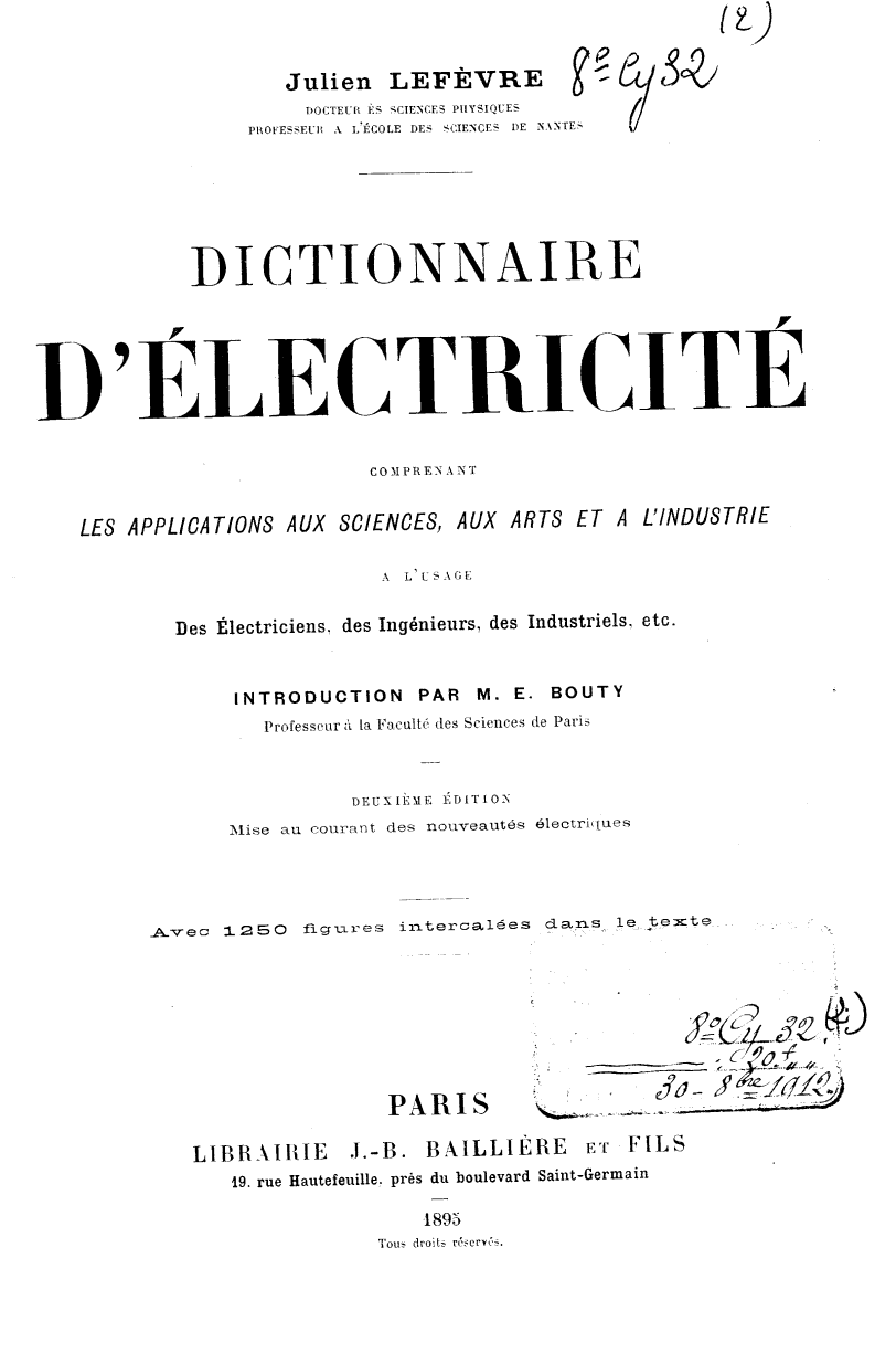 Page de titre du 8CY32.2