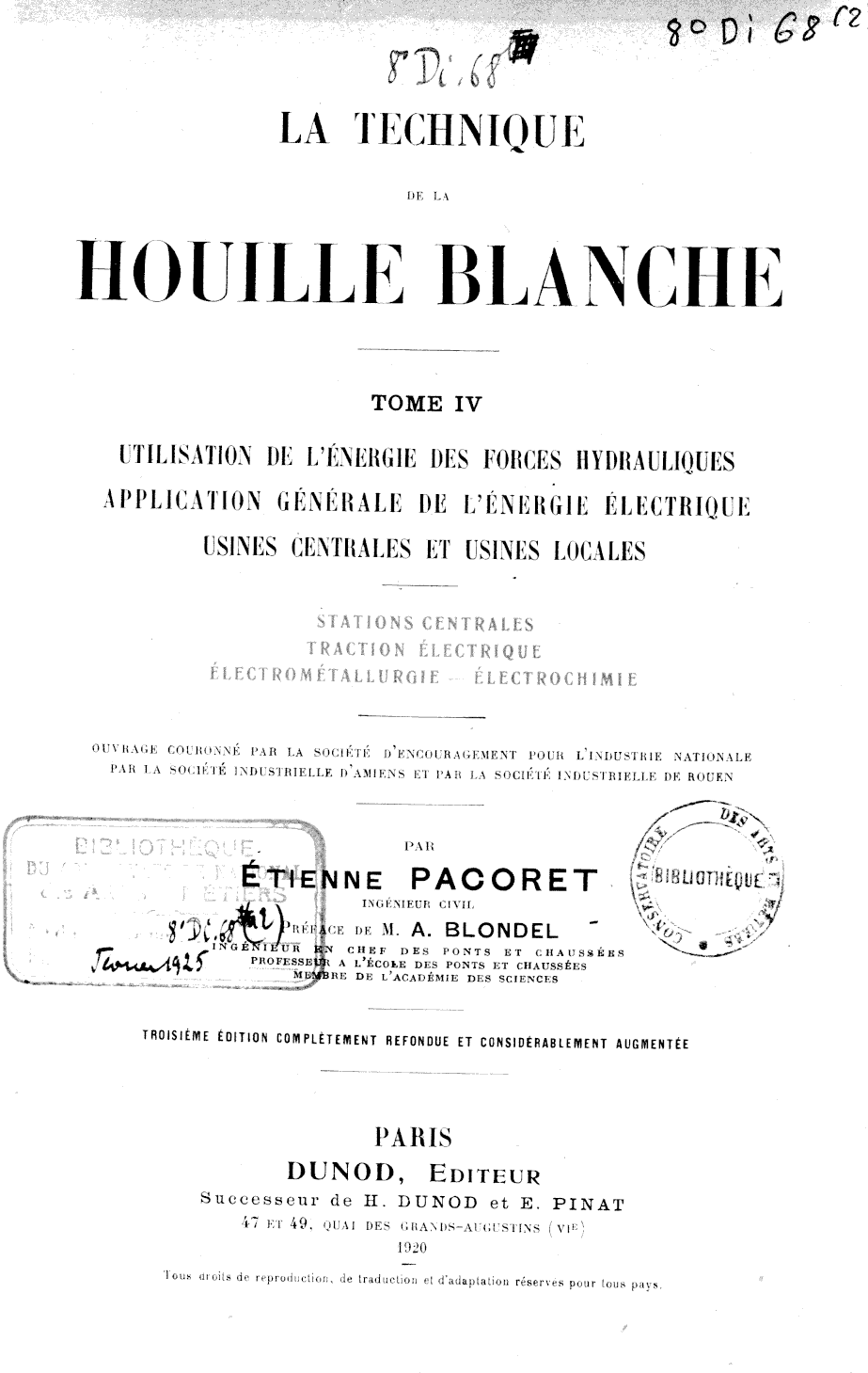 Page de titre du 8DI68II.4