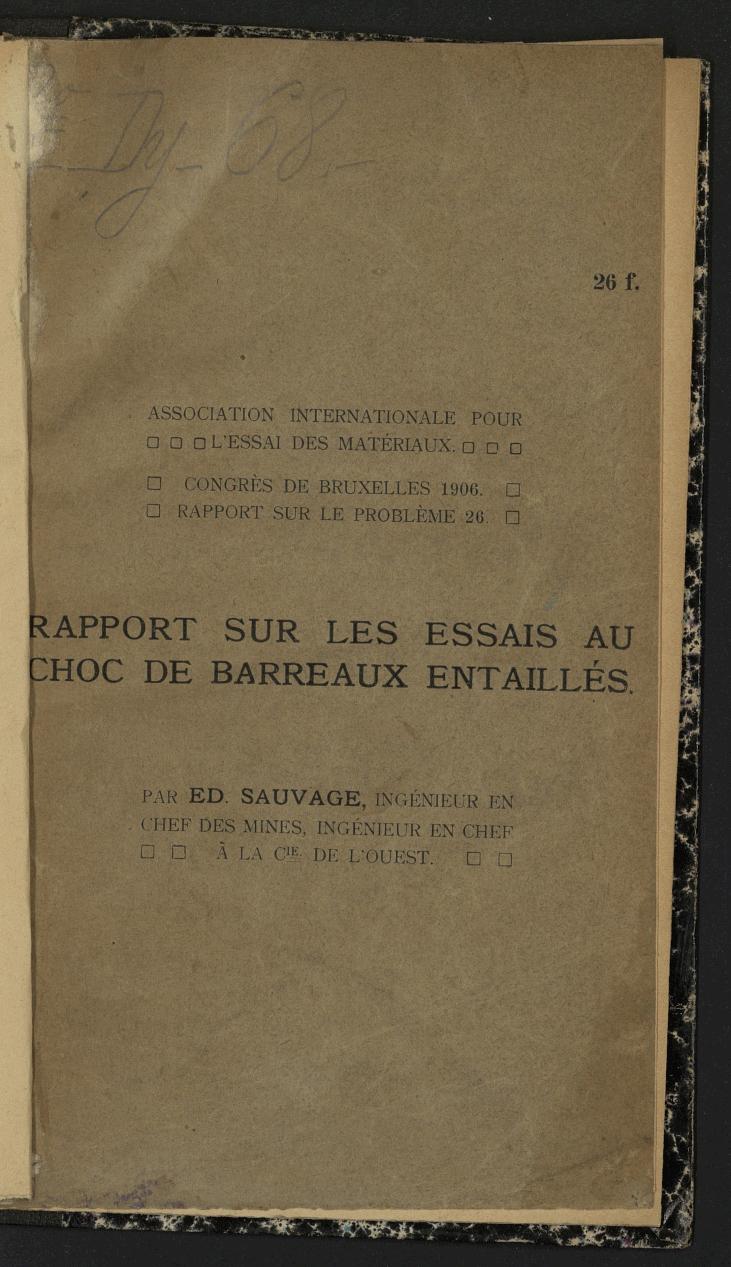 Page de titre du 8DY68