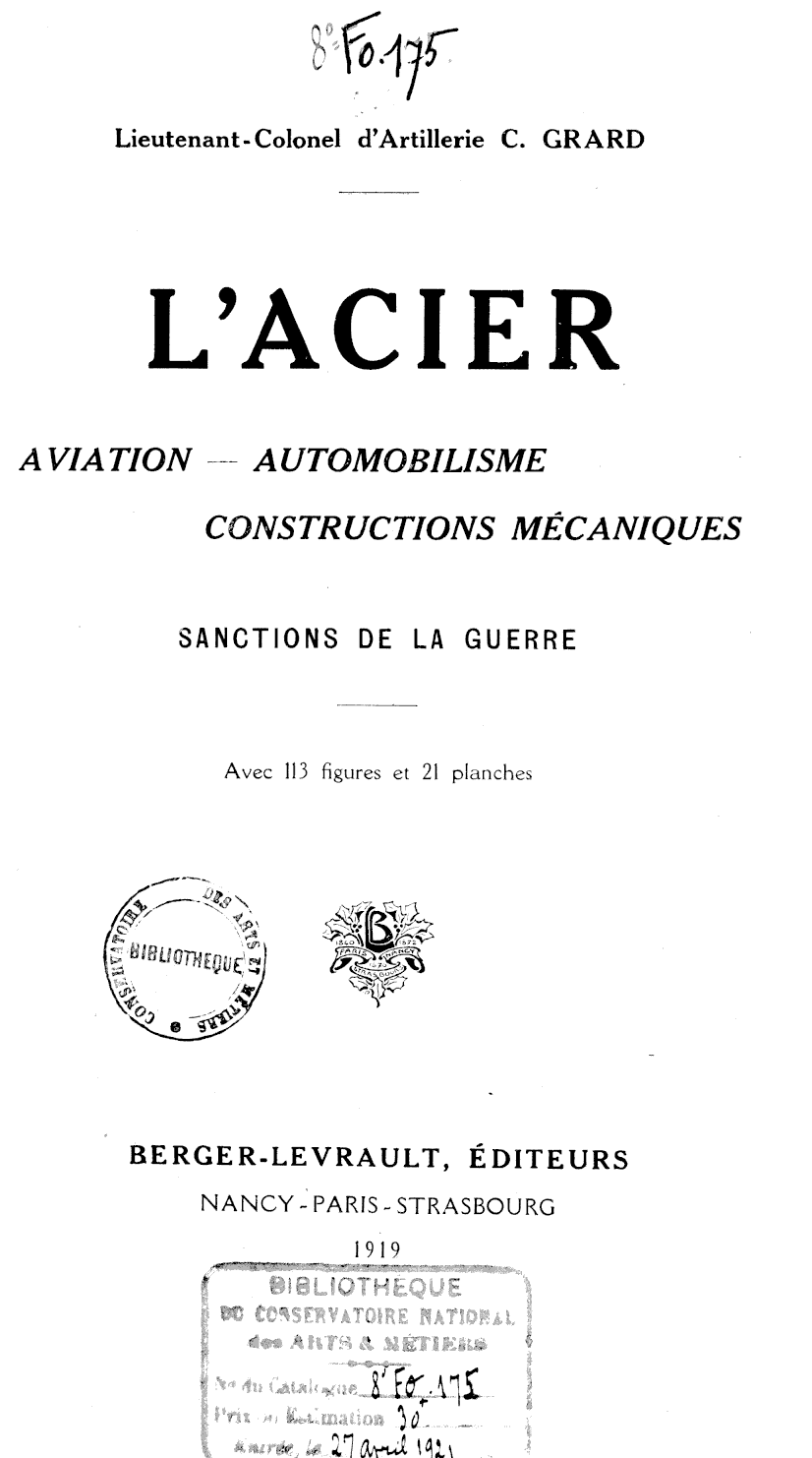 Page de titre du 8FO175