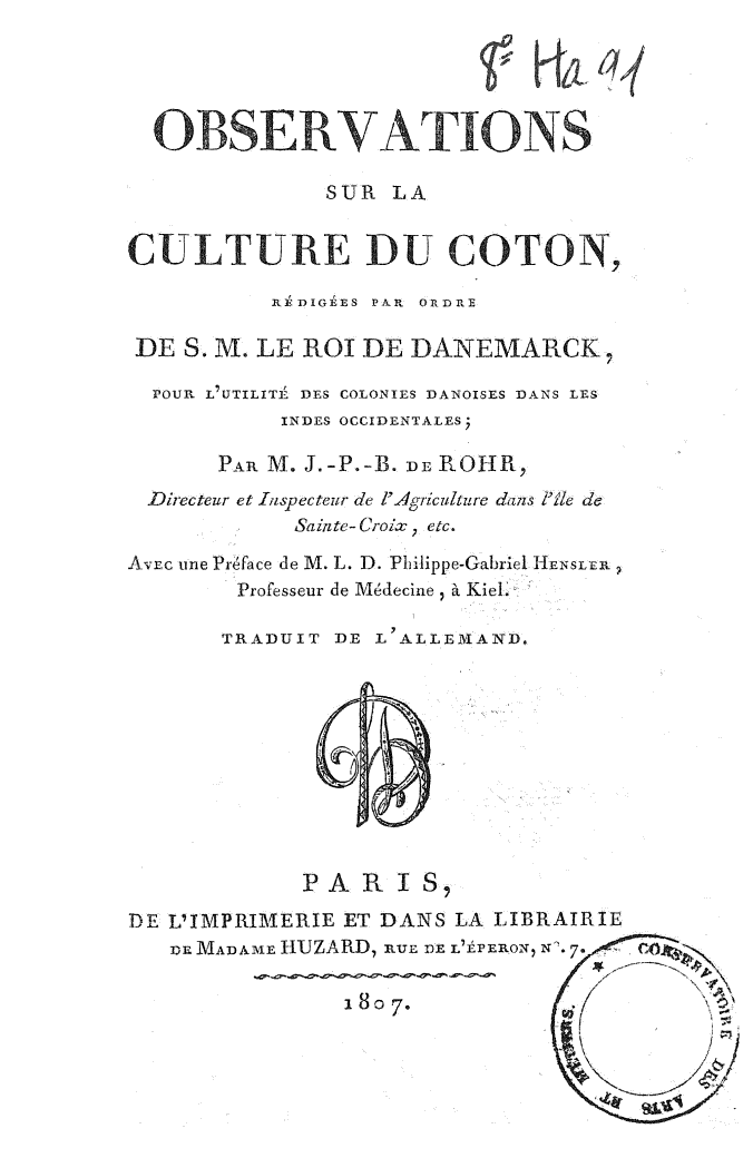 Page de titre du 8HA91