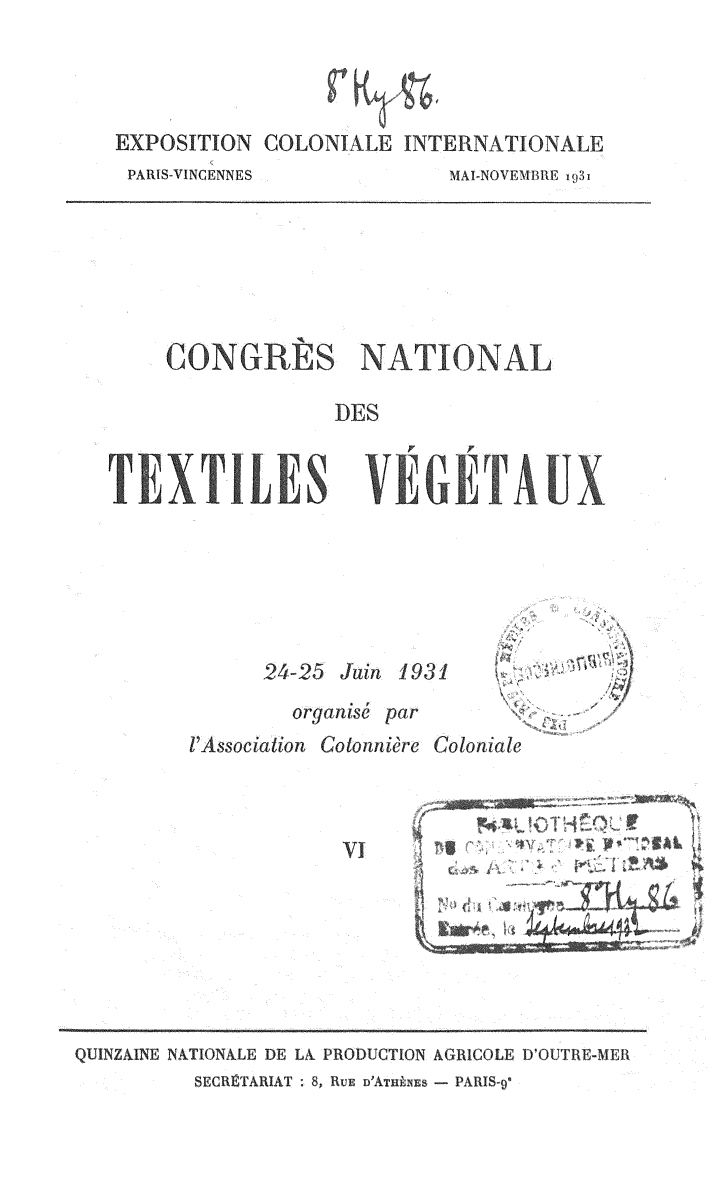 Page de titre du 8HY86.6