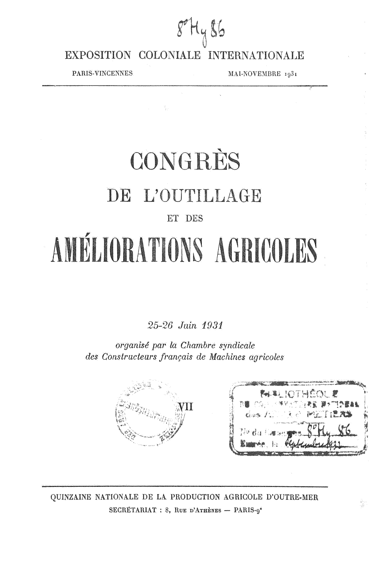 Page de titre du 8HY86.7