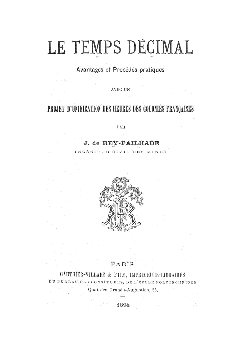 Page de titre du 8K110