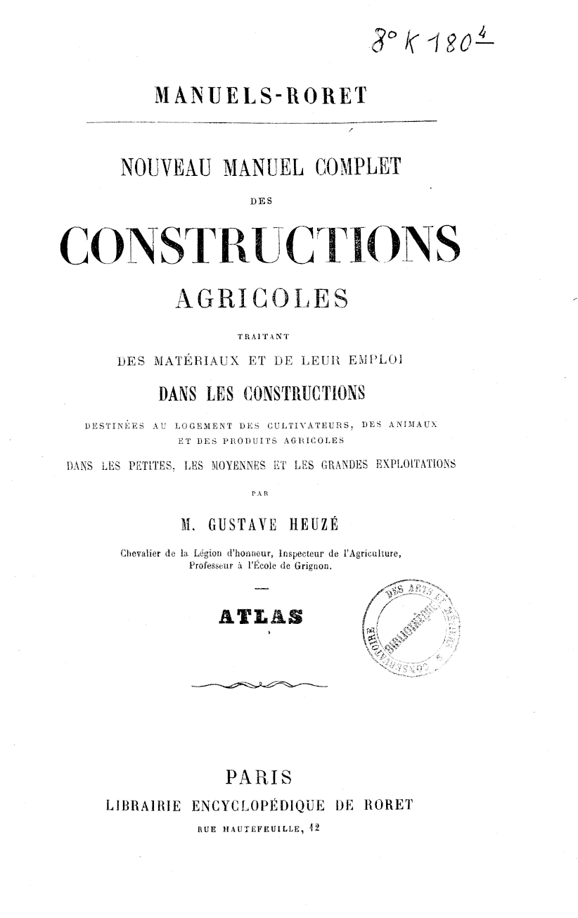 Page de titre du 8K180.4