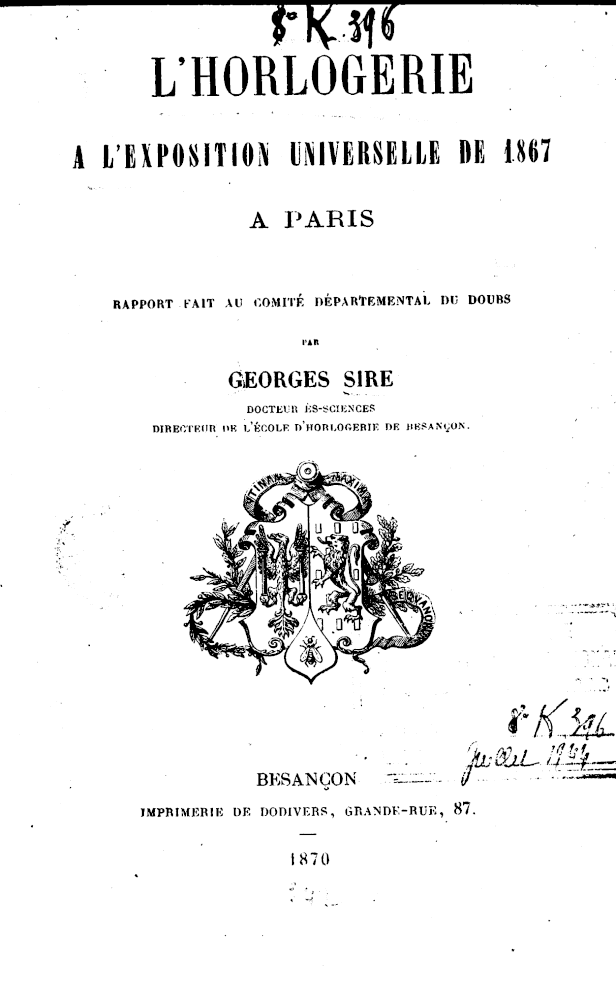 Page de titre du 8K396