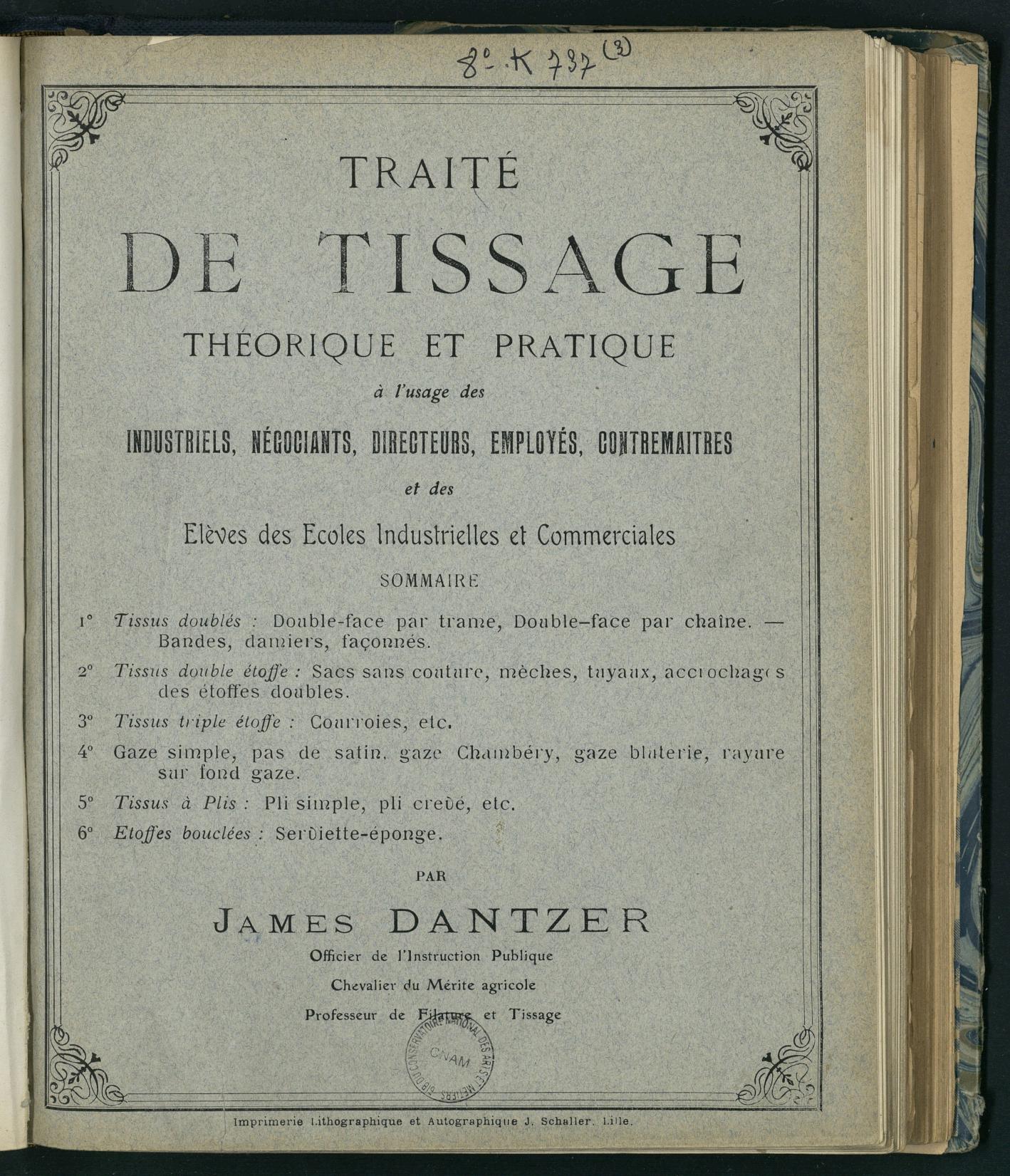 Page de titre du 8K737.3