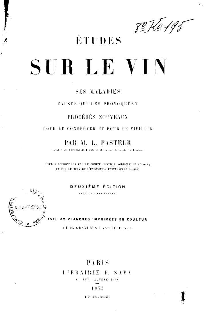 Page de titre du 8KE195