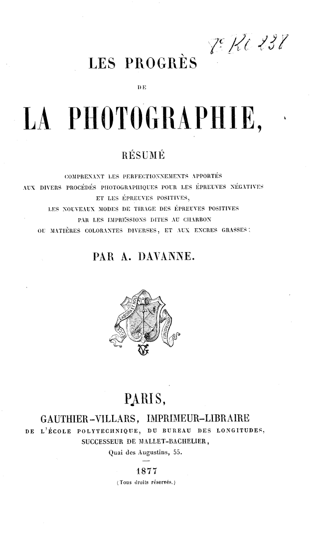 Page de titre du 8KE238