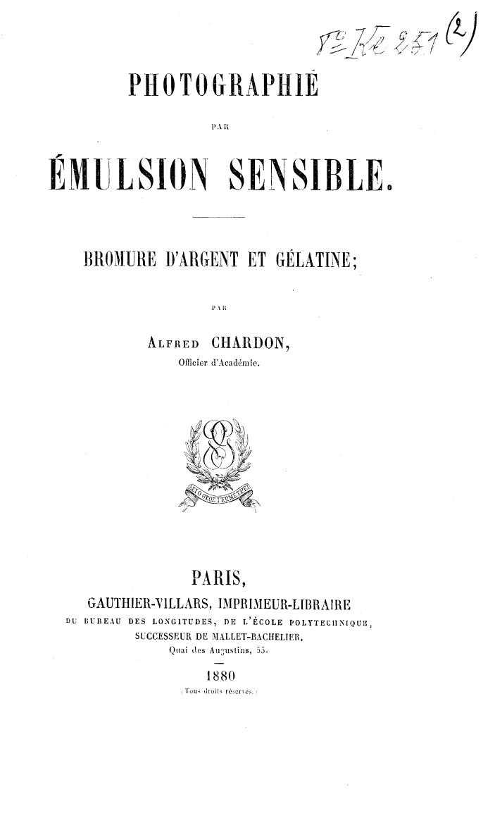 Page de titre du 8KE251.2