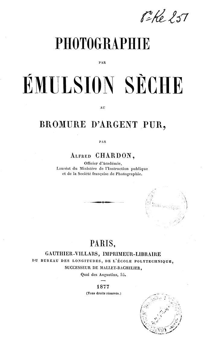 Page de titre du 8KE251