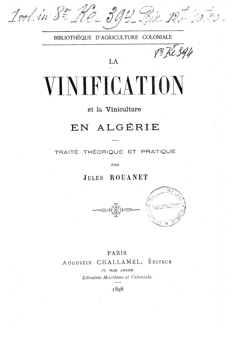 Page de titre du 8KE394