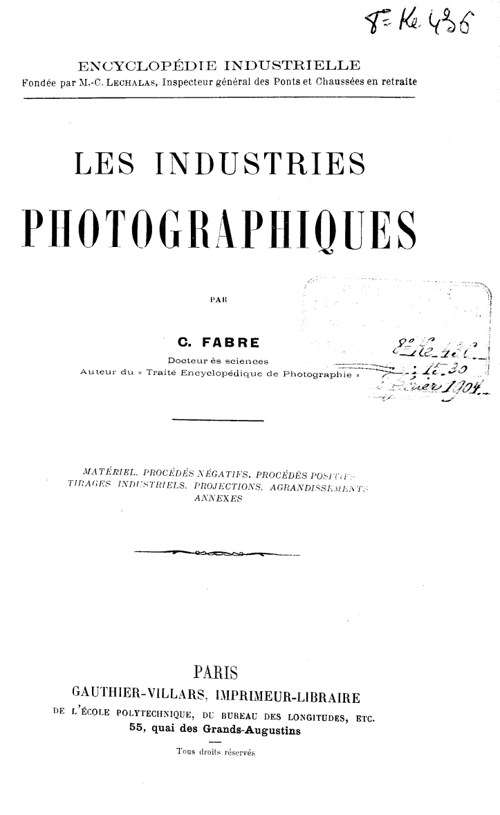 Page de titre du 8KE436