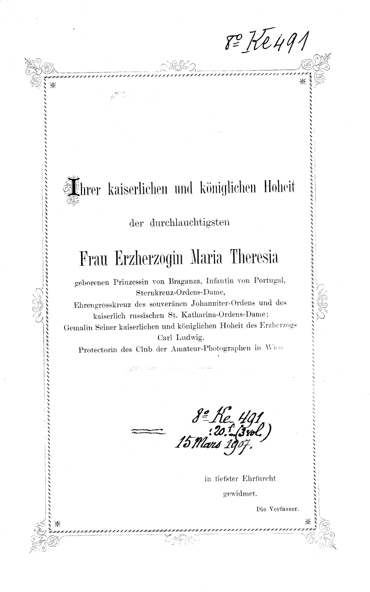 Page de titre du 8KE491.1