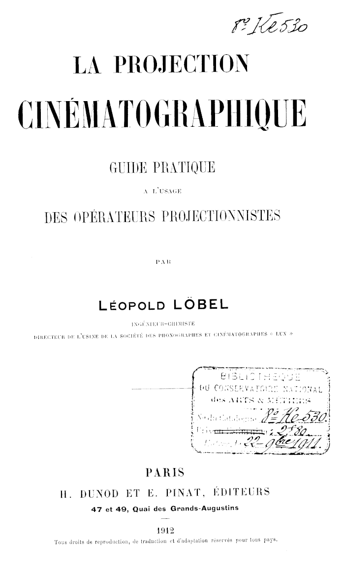 Page de titre du 8KE530