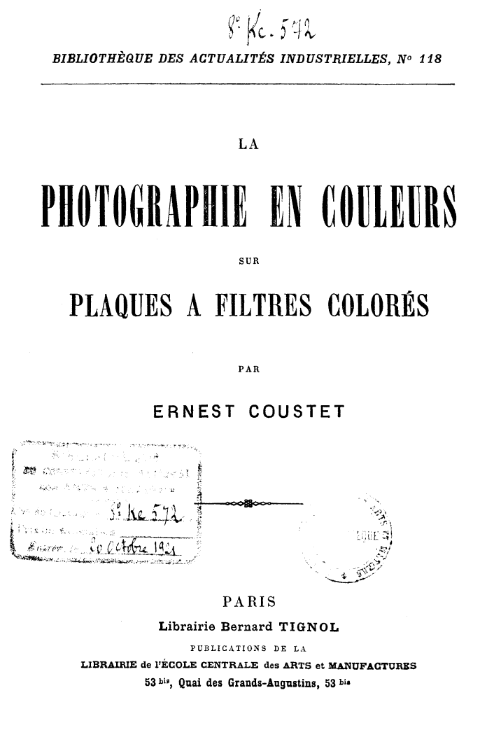 Page de titre du 8KE572