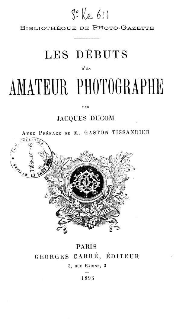 Page de titre du 8KE611