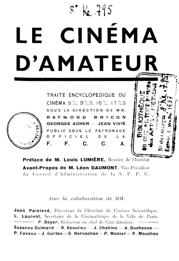 Page de titre du 8KE795