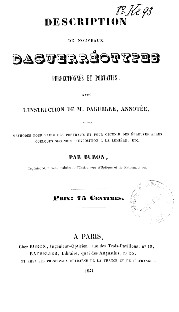 Page de titre du 8KE93