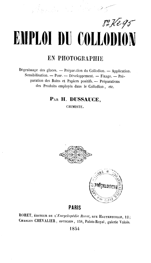 Page de titre du 8KE95