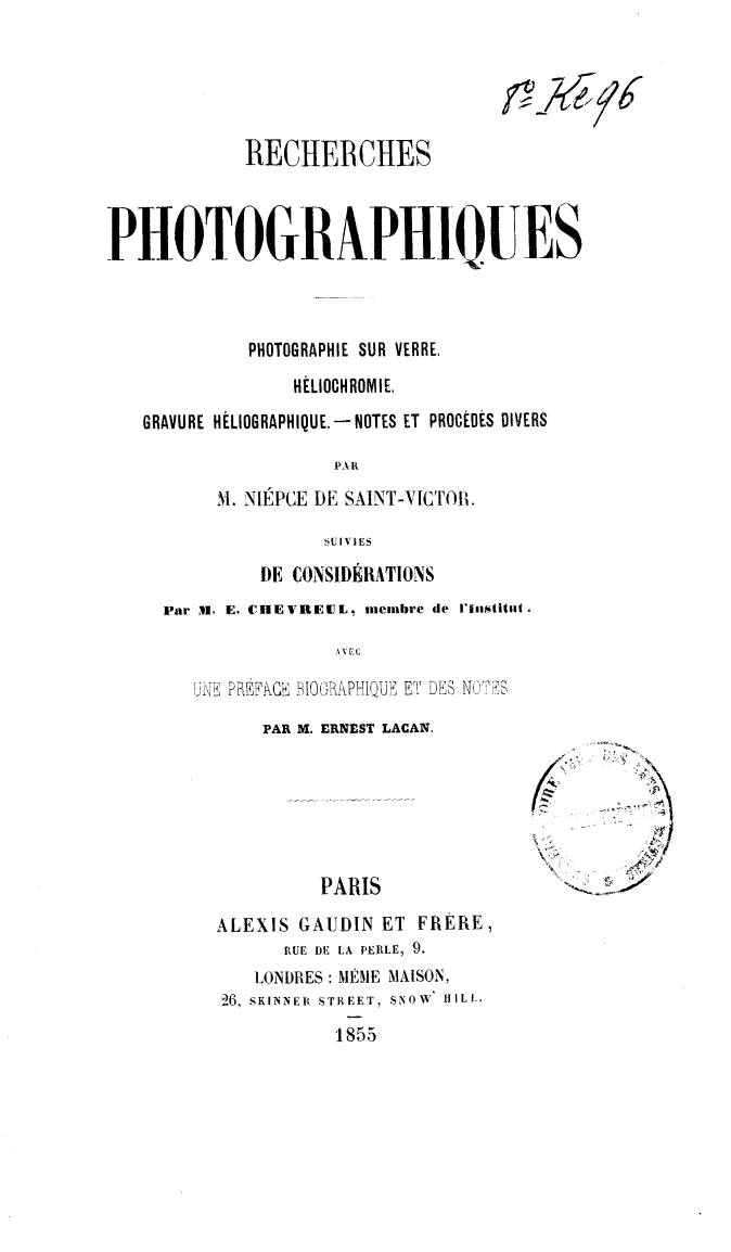 Page de titre du 8KE96