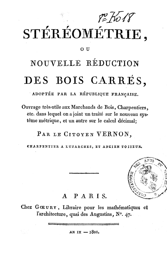 Page de titre du 8KO18