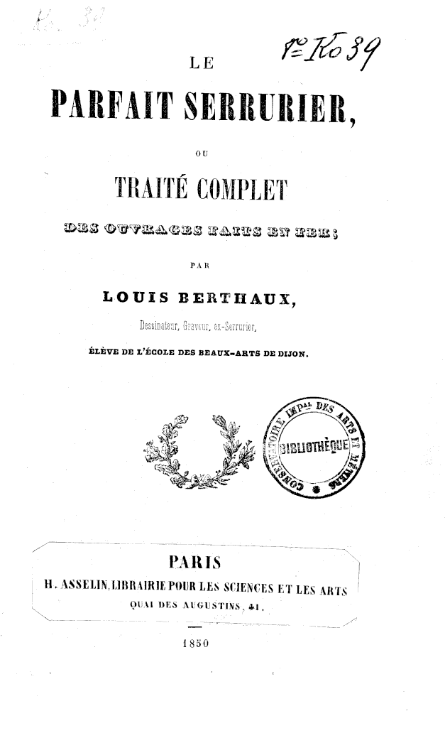 Page de titre du 8KO39