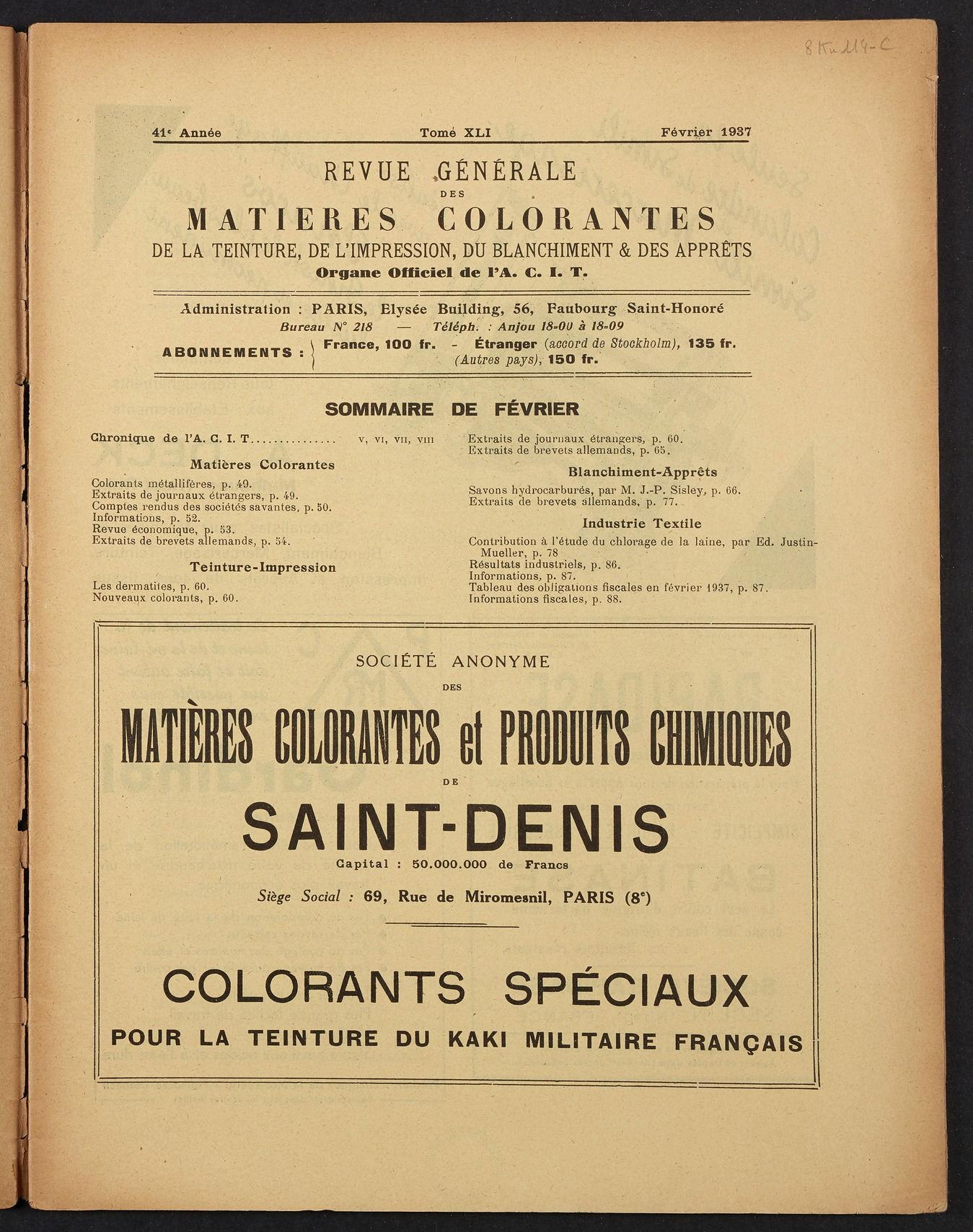 Page de titre du 8KU114-C.15