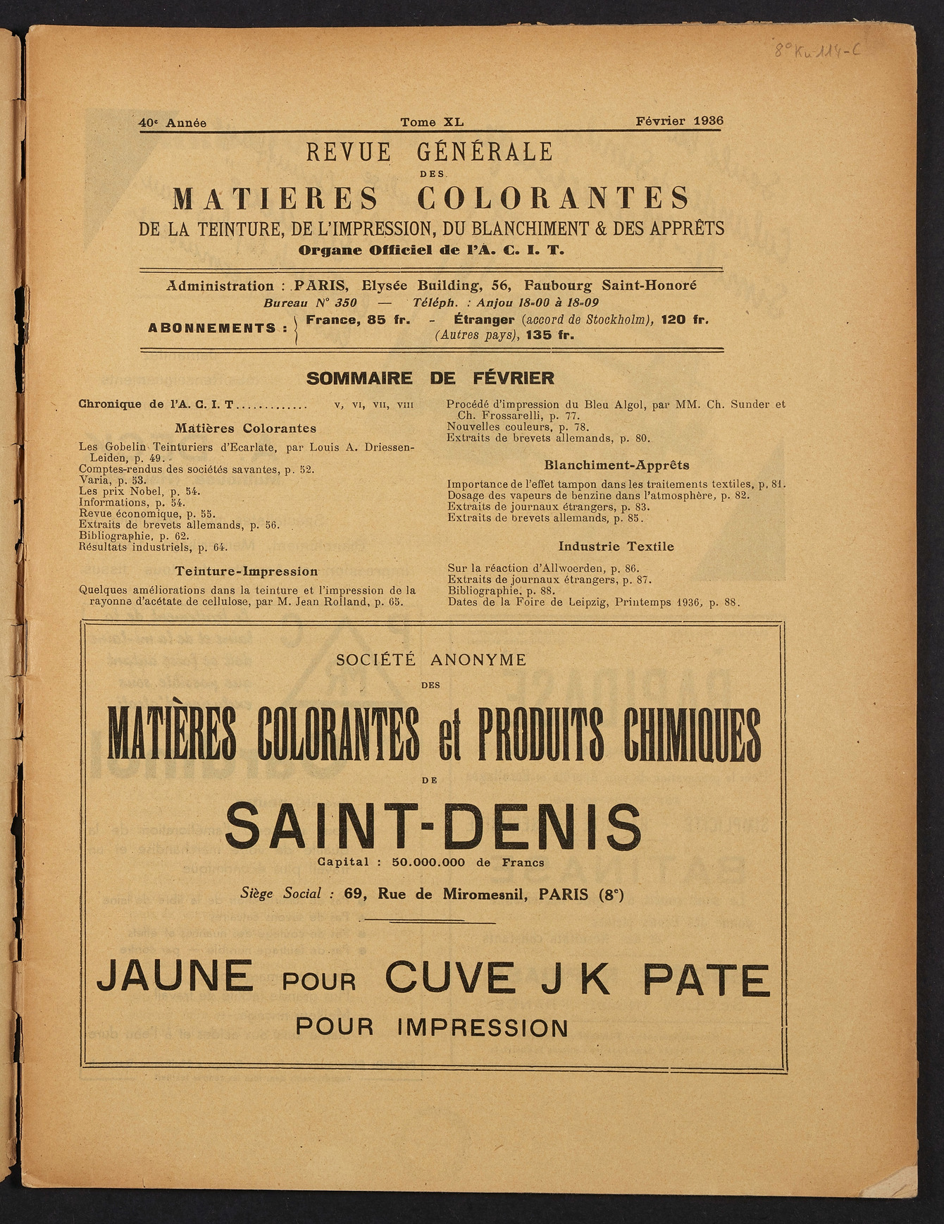 Page de titre du 8KU114-C.2