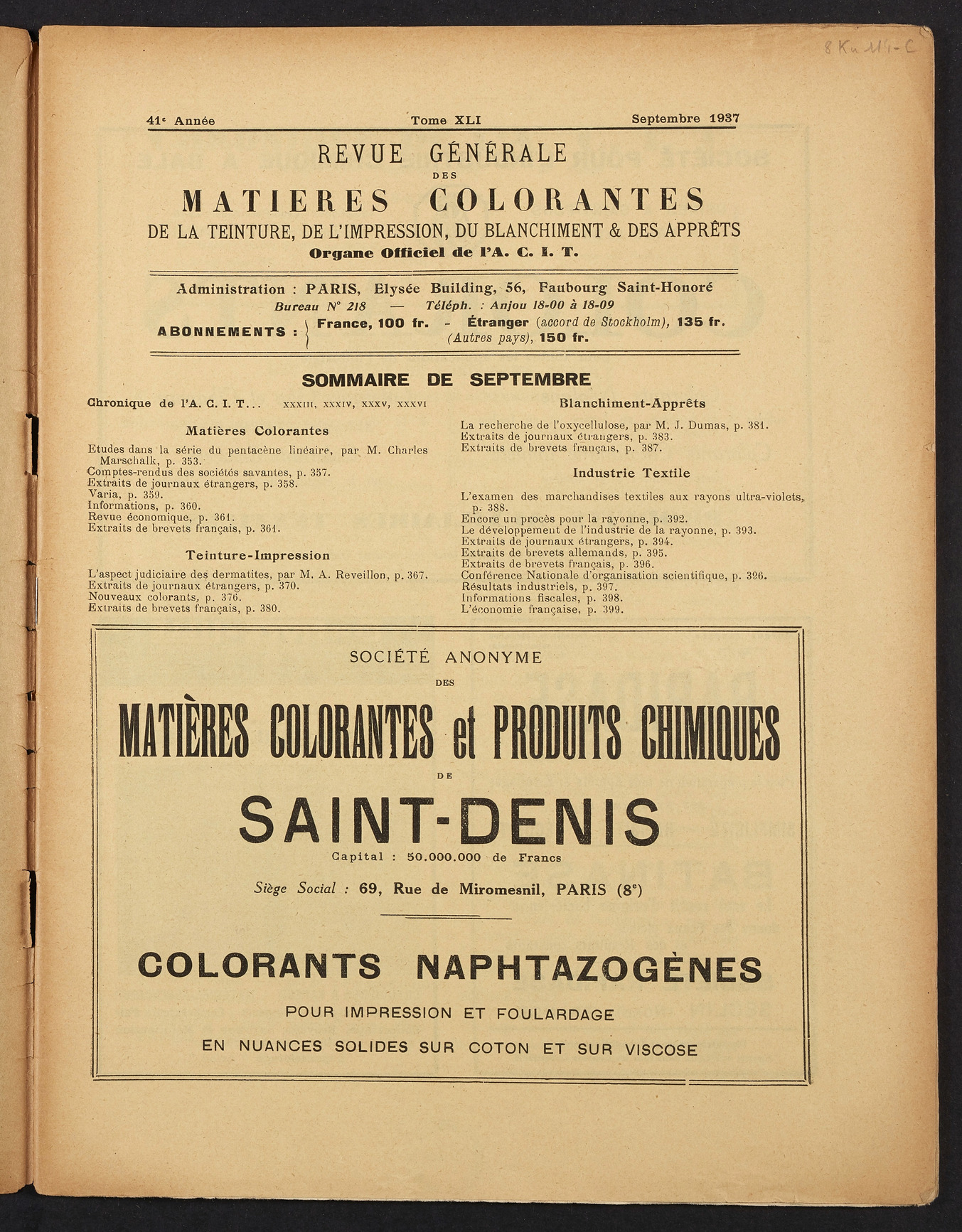 Page de titre du 8KU114-C.22