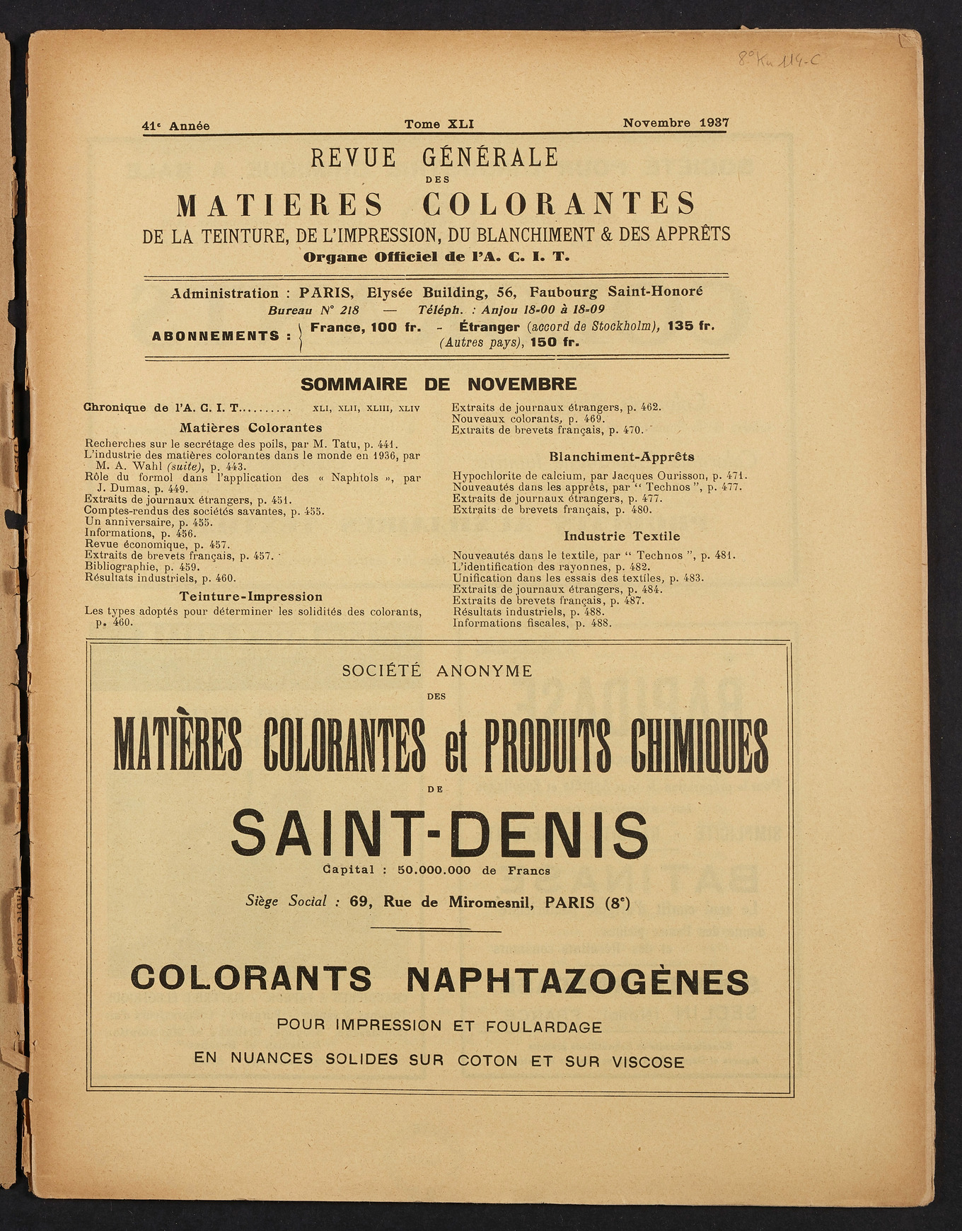 Page de titre du 8KU114-C.24