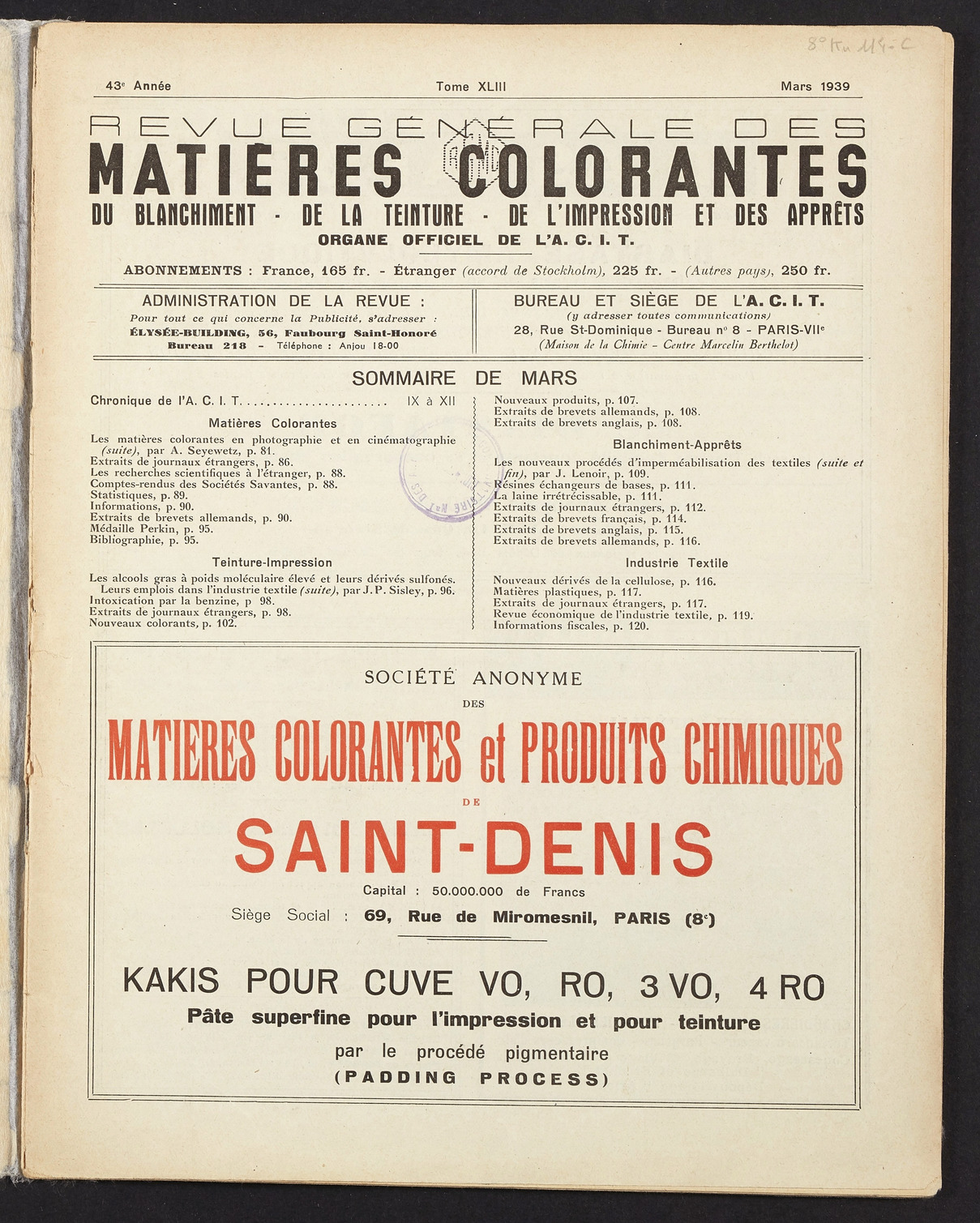 Page de titre du 8KU114-C.40