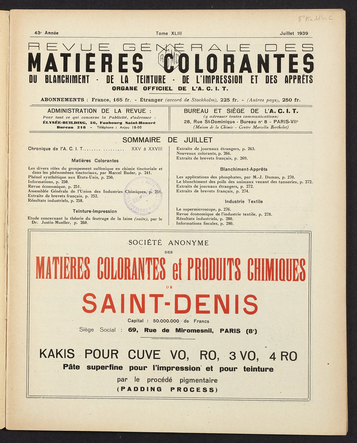 Page de titre du 8KU114-C.44