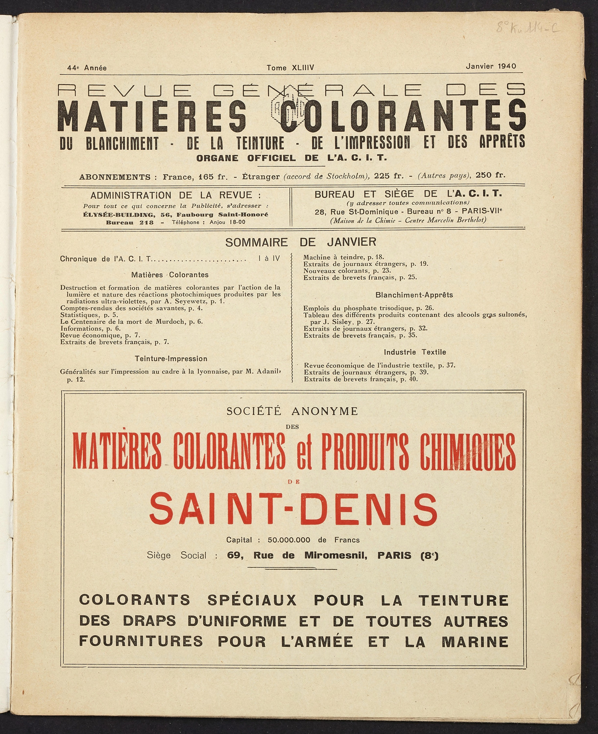 Page de titre du 8KU114-C.50