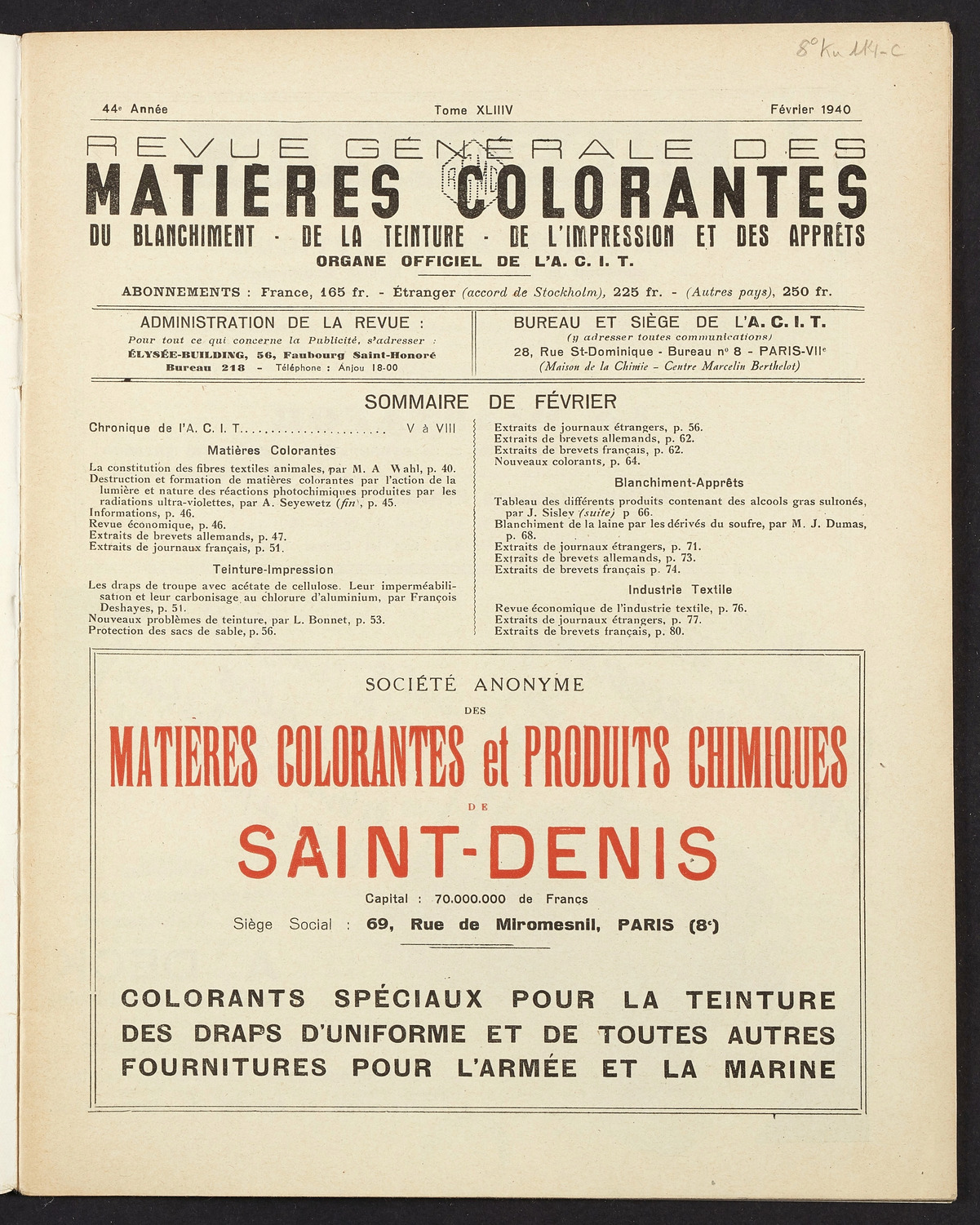 Page de titre du 8KU114-C.51