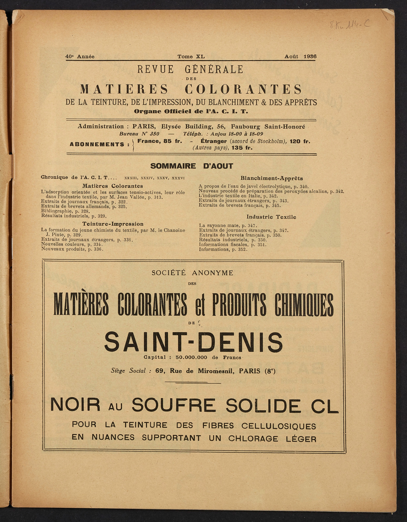 Page de titre du 8KU114-C.8