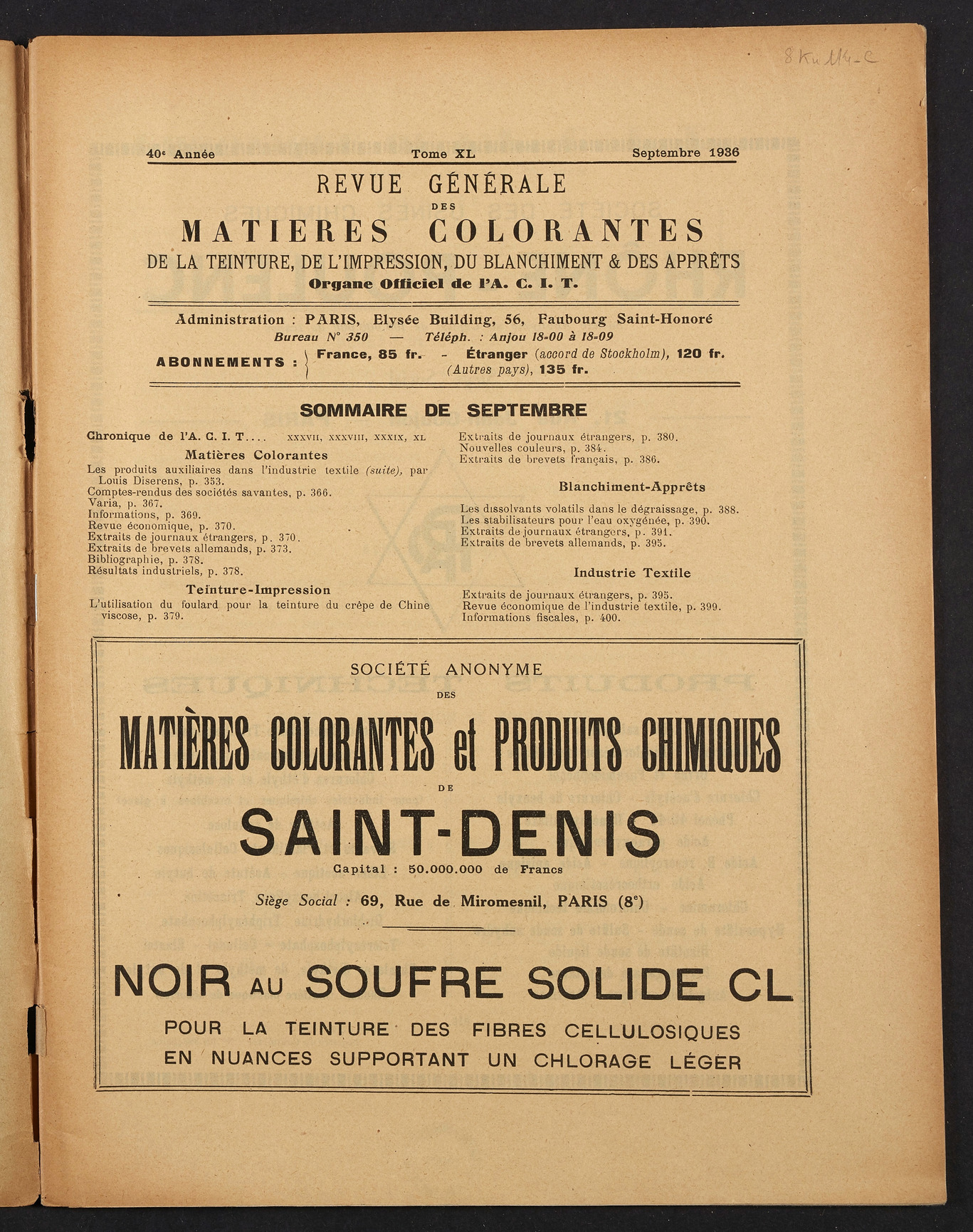 Page de titre du 8KU114-C.9