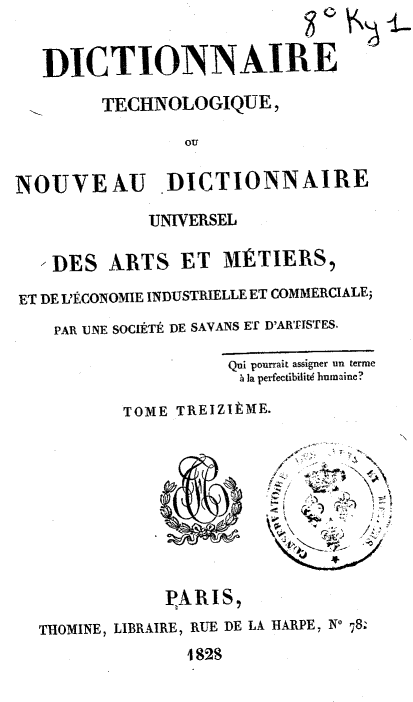 Page de titre du 8KY1.13