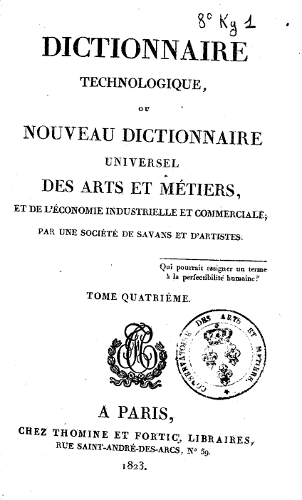 Page de titre du 8KY1.4