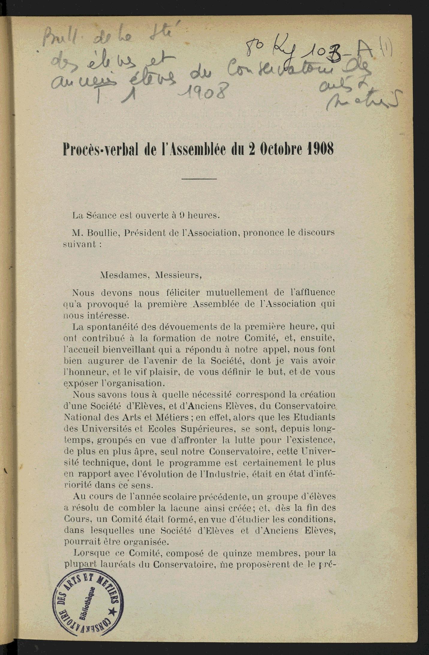 Page de titre du 8KY103-A.1