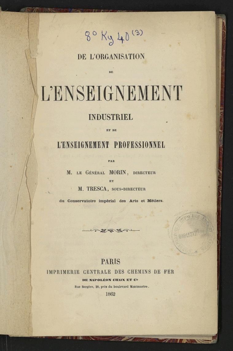 Page de titre du 8KY40.3