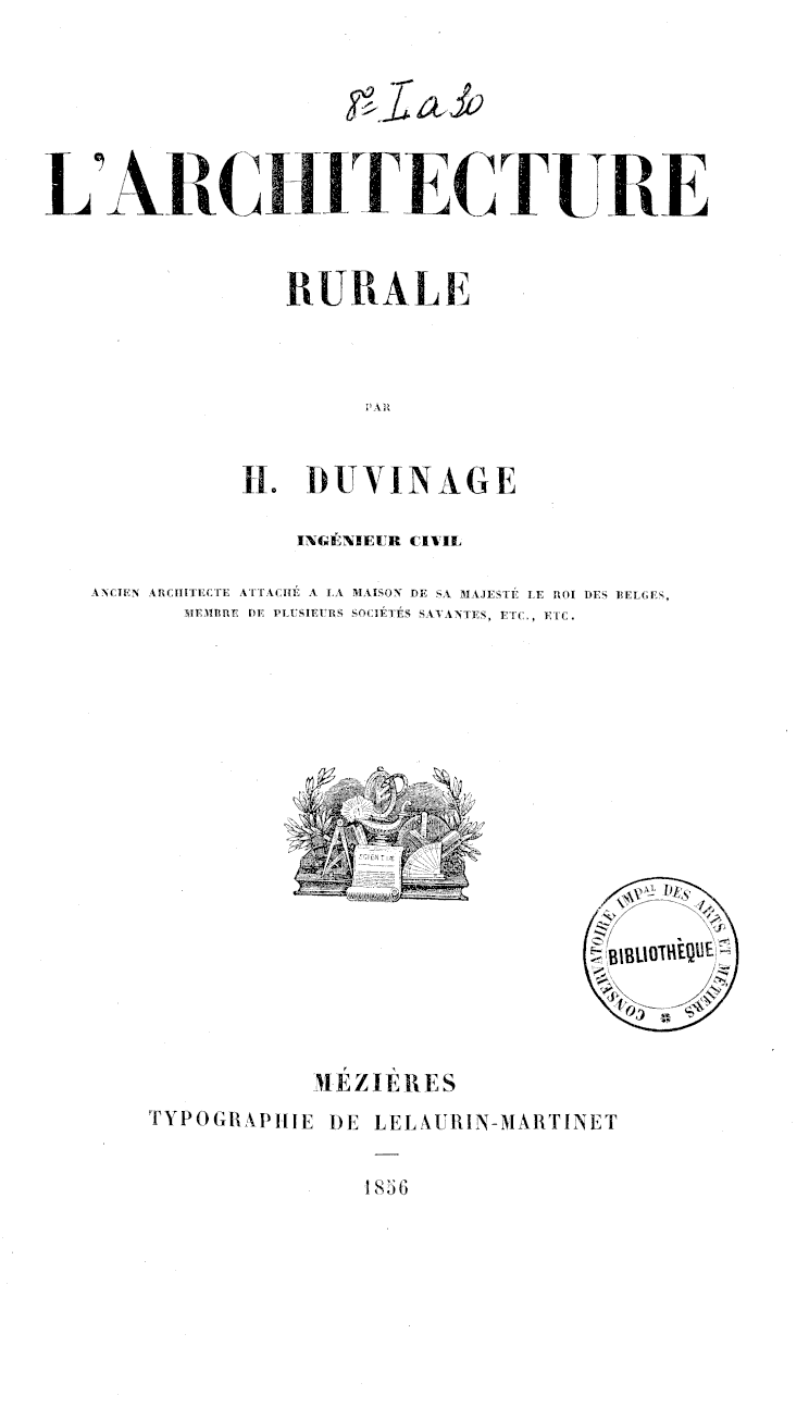 Page de titre du 8LA30